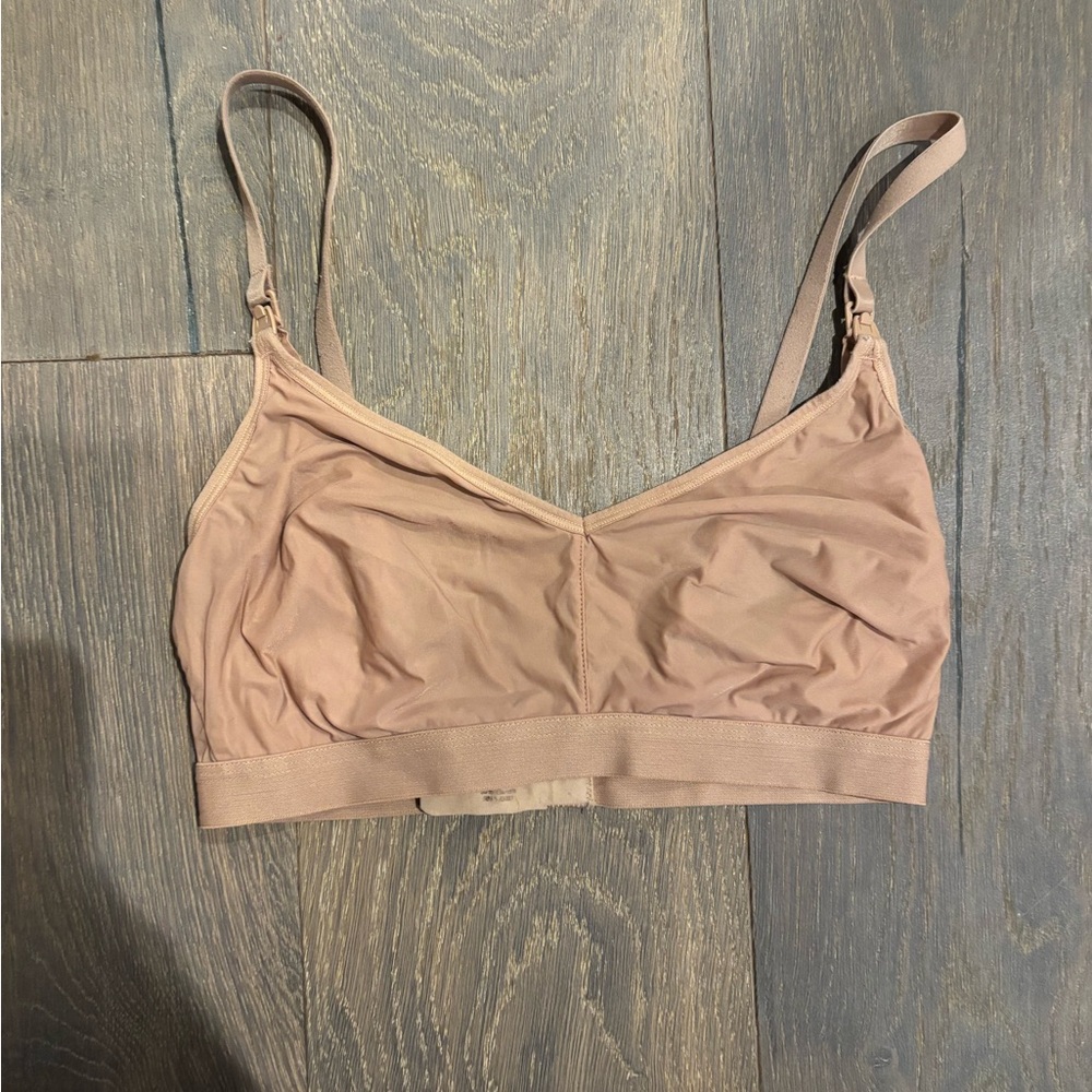 Negative Underwear Silky Nursing Bra in Buff